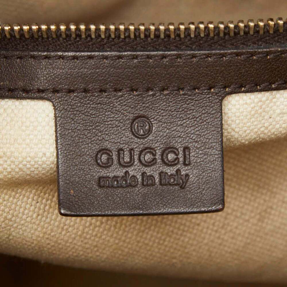 GUCCI Cream Leather Shoulder Bag - Picture 11 of 11
